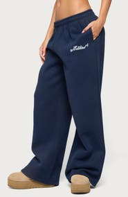 EDIKTED Club Edikted Wide Leg Sweatpants