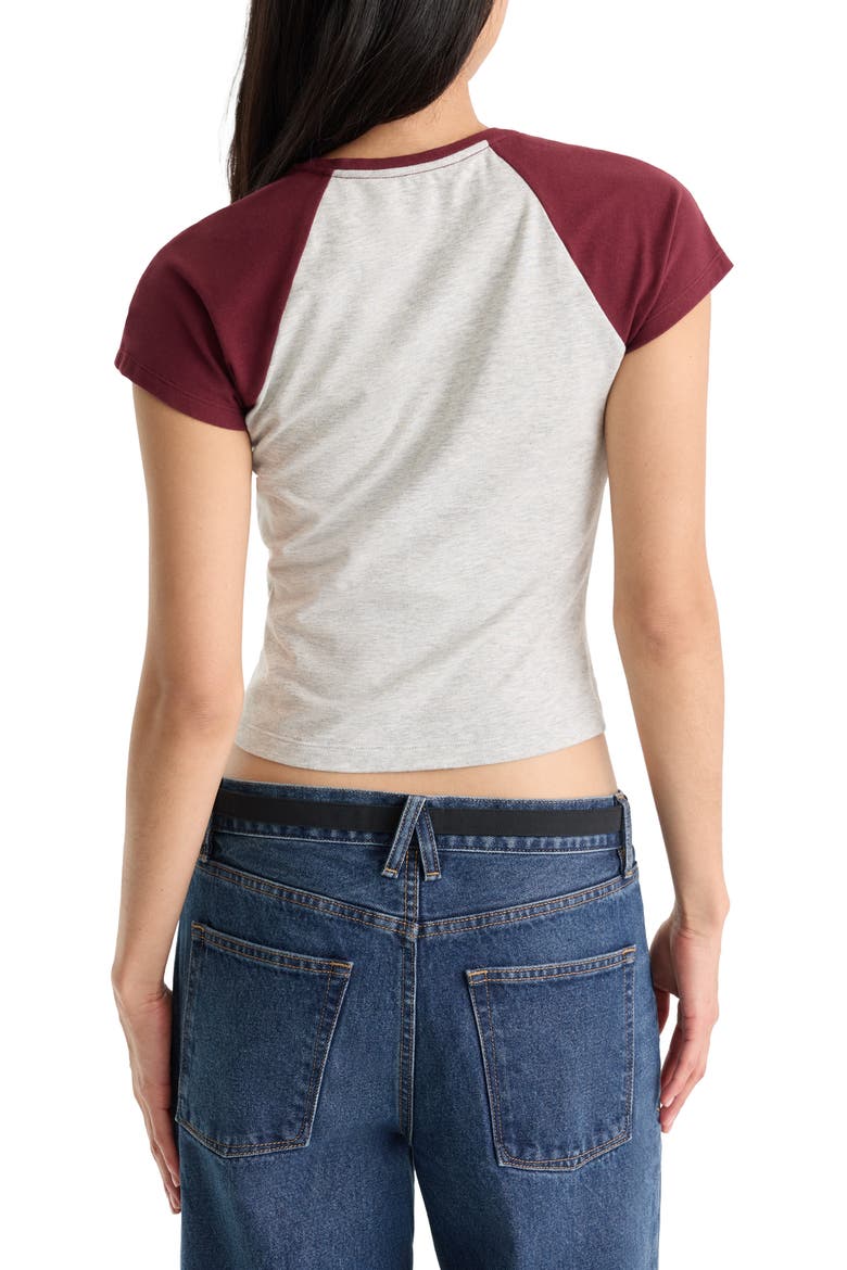 The Raglan Tee, Alternate, color, VINTAGE GREY