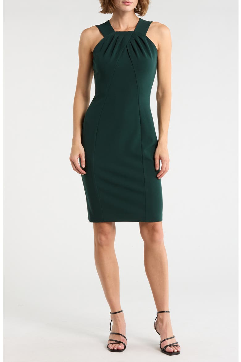 Sleeveless Sheath Dress, Main, color, MALACHITE