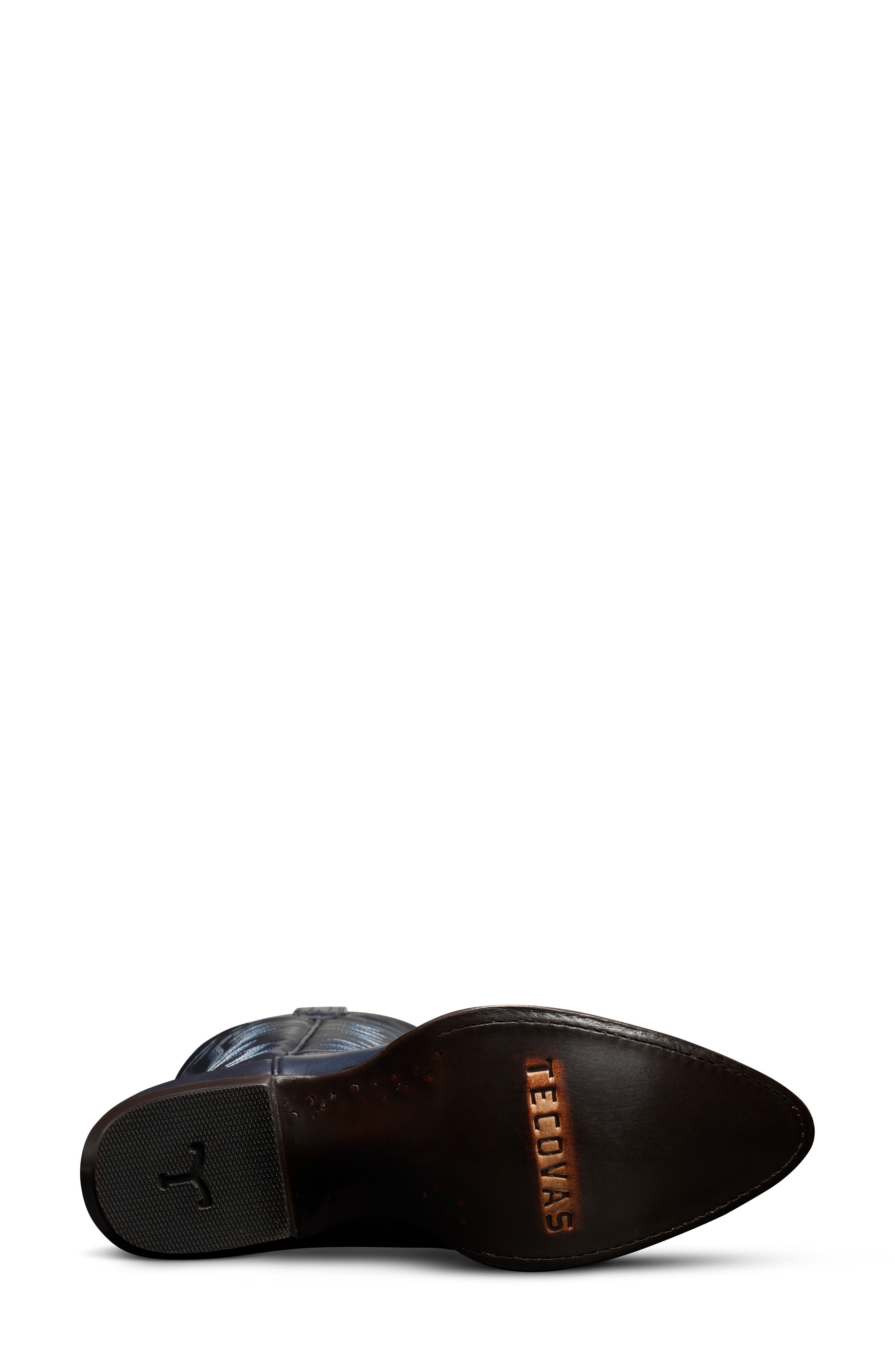 The Abby Western Boot, Alternate, color, NAVY