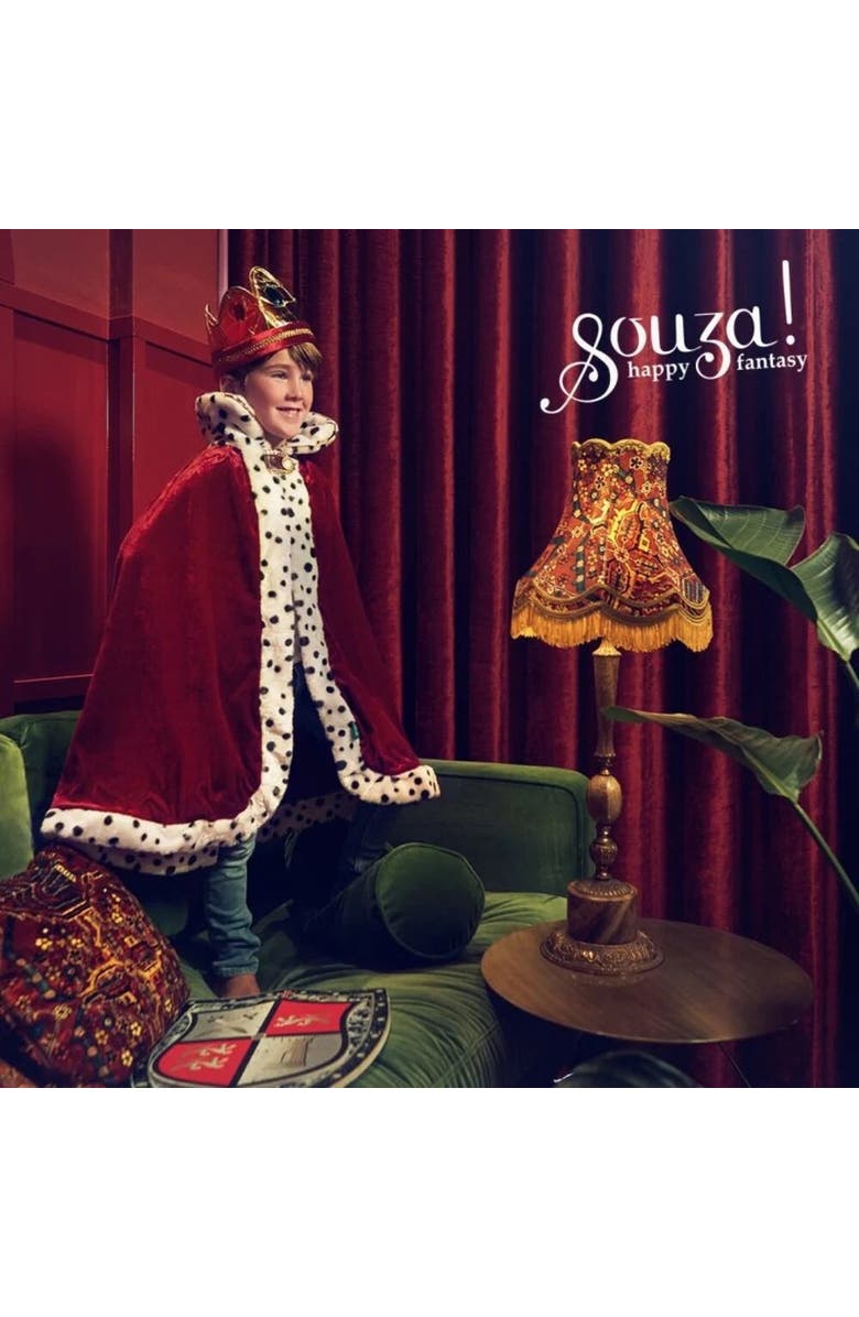 Souza King Louis Costume Cloak for Kids, Alternate, color, Red