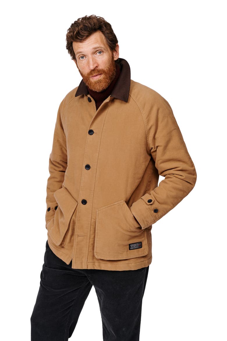 Bennett Moleskin Jacket, Alternate, color, Dijon