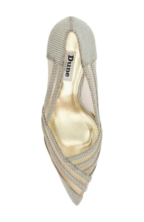 Dune London Axiss Pointed Toe Pump In Multi