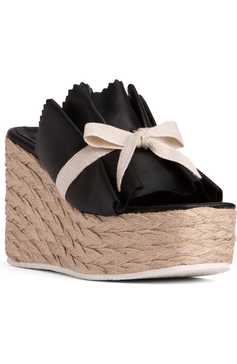 BEAUTIISOLES Noelle Platform Sandal, Main, color, Black
