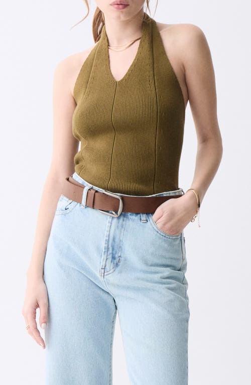 DELUC DELUC BELMONTE HALTER SWEATER 