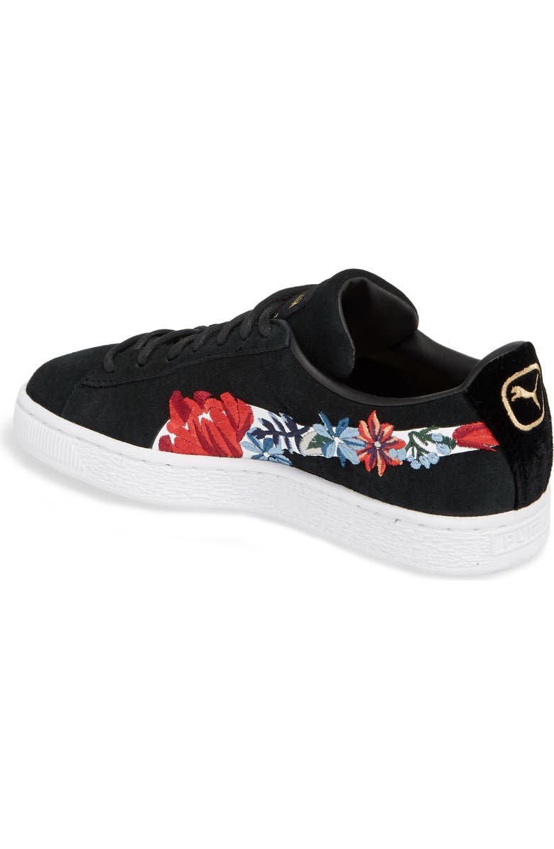 PUMA Suede Hyper Embellished Sneaker, Alternate, color,