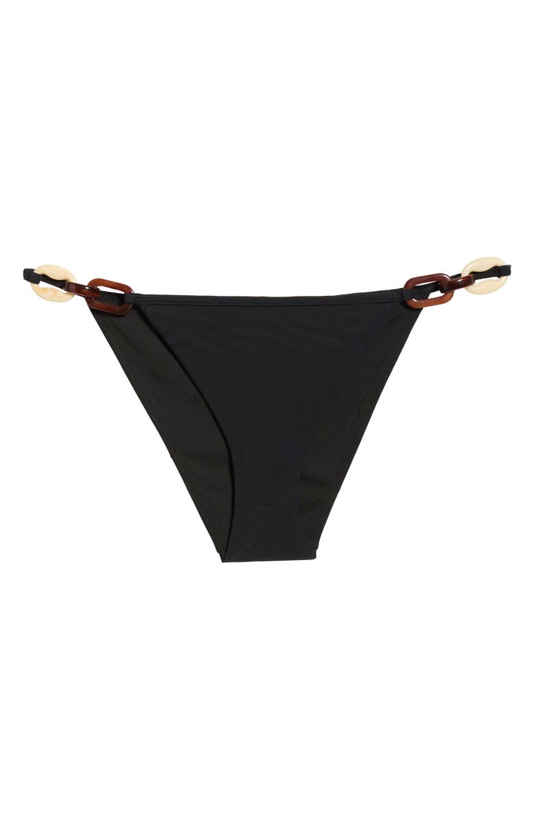 Ramy Brook Odetta Bikini Bottoms, Alternate, color, Black