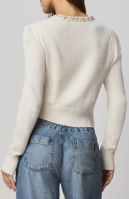 Splendid Montana Crystal Embellished Cardigan In Neutral