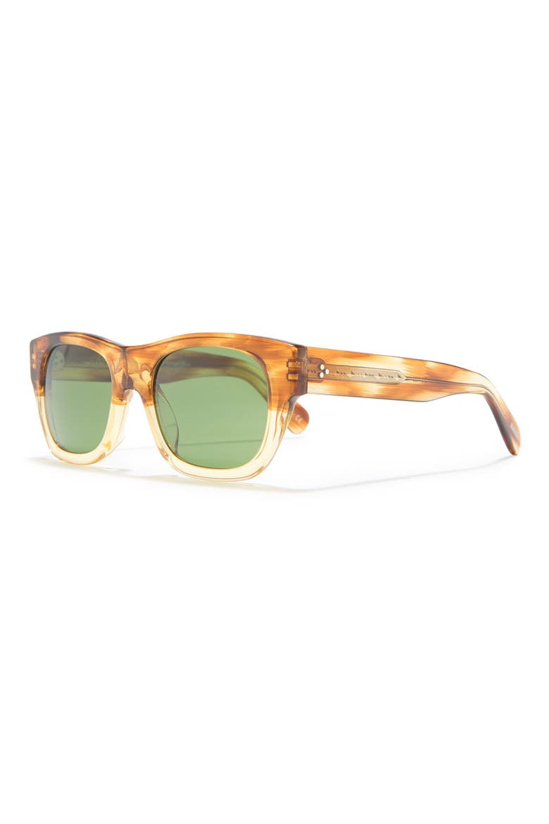 51mm Square Sunglasses, Alternate, color, HONEY VSB 167452