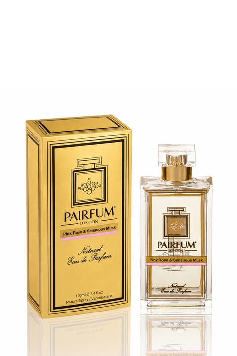 Pink Rose & Sensuous Musk by Pairfum London | Eau de Parfum Intense | Long-lasting Luxurious Fragrance | Natural & Clean Niche Perfume