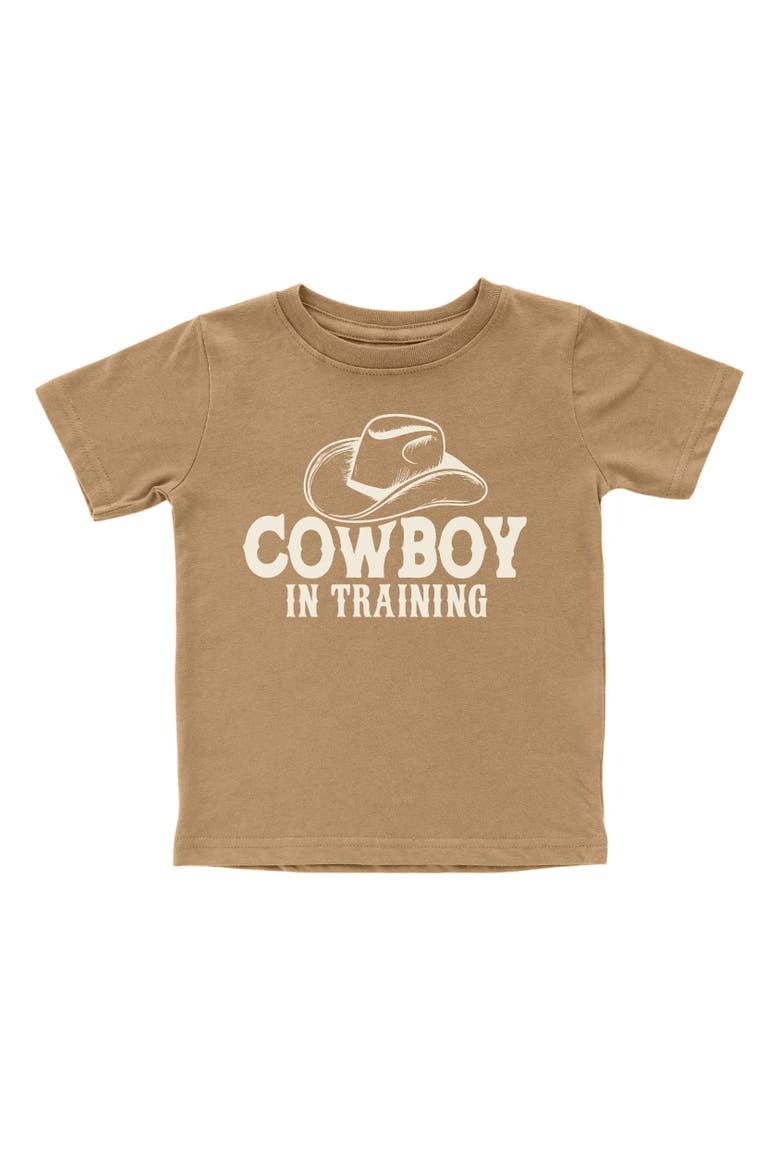 Cowboy In Training Western Short Sleeve T-Shirt, Main, color, Mocha