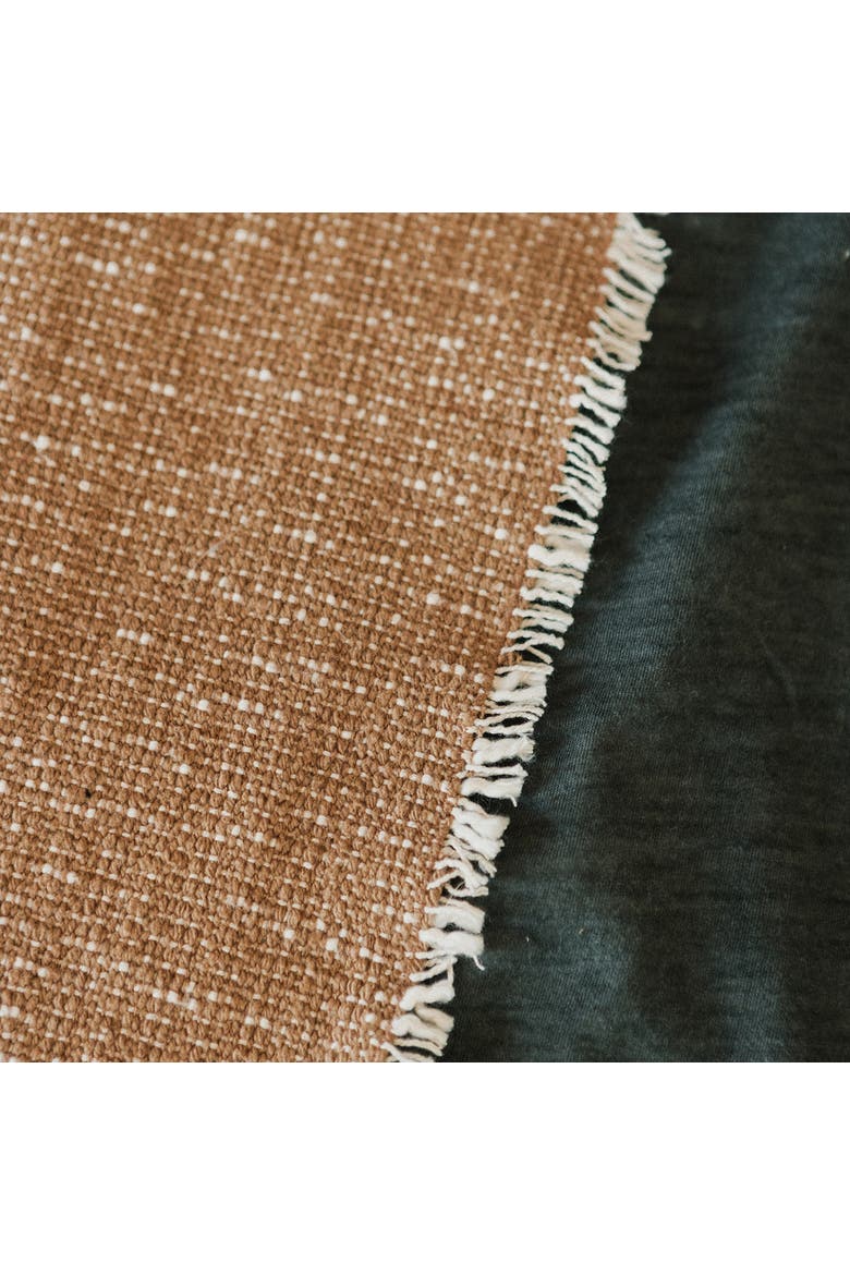 Handloom Plaid Natural, Alternate, color, Ochre and Natural