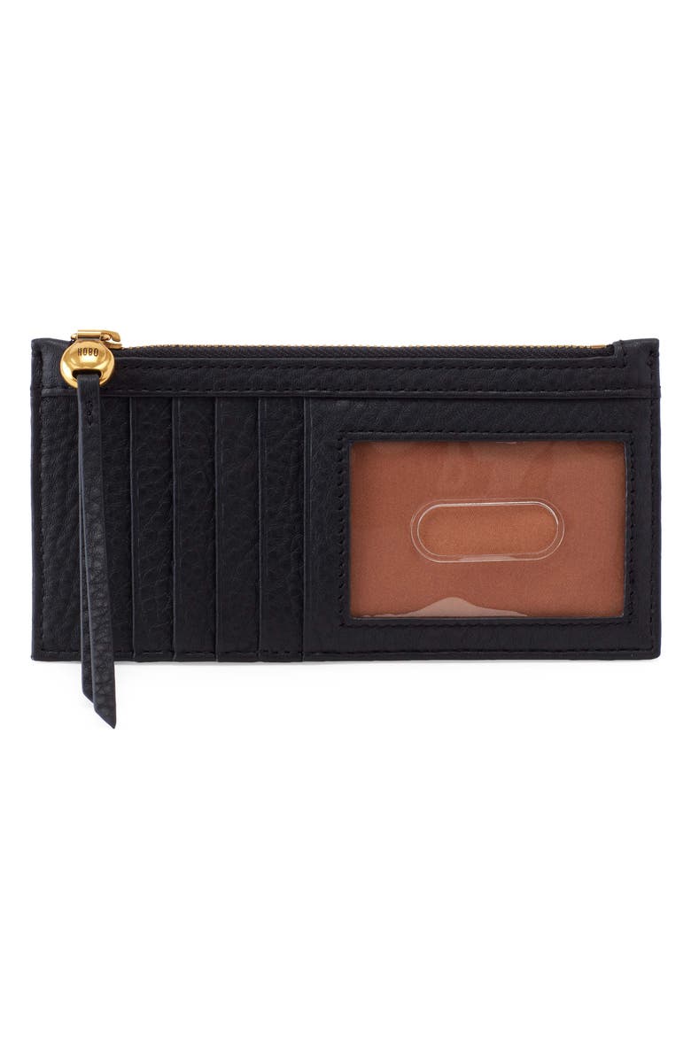 HOBO Carte Leather Wallet, Alternate, color, Black