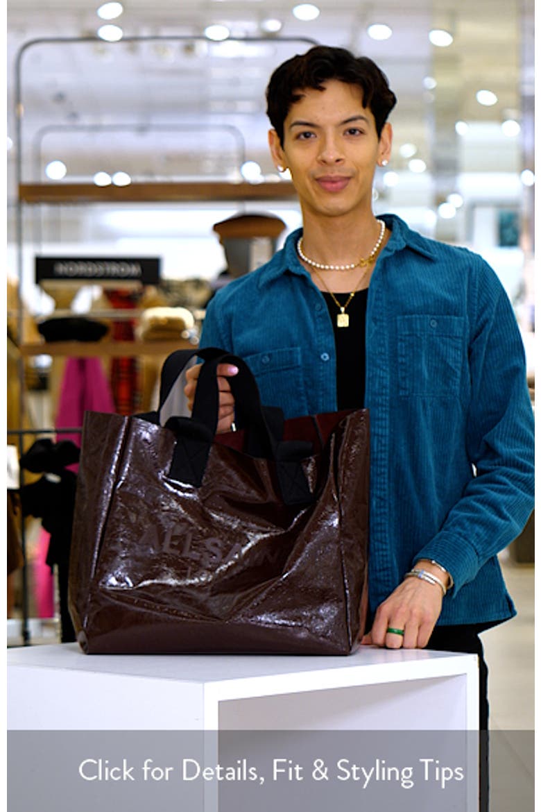 Izzy Patent Leather Tote video