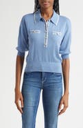 L'AGENCE Masaki Polo Sweater