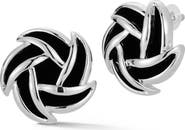 CHLOE AND MADISON Statement Rose Stud Earrings