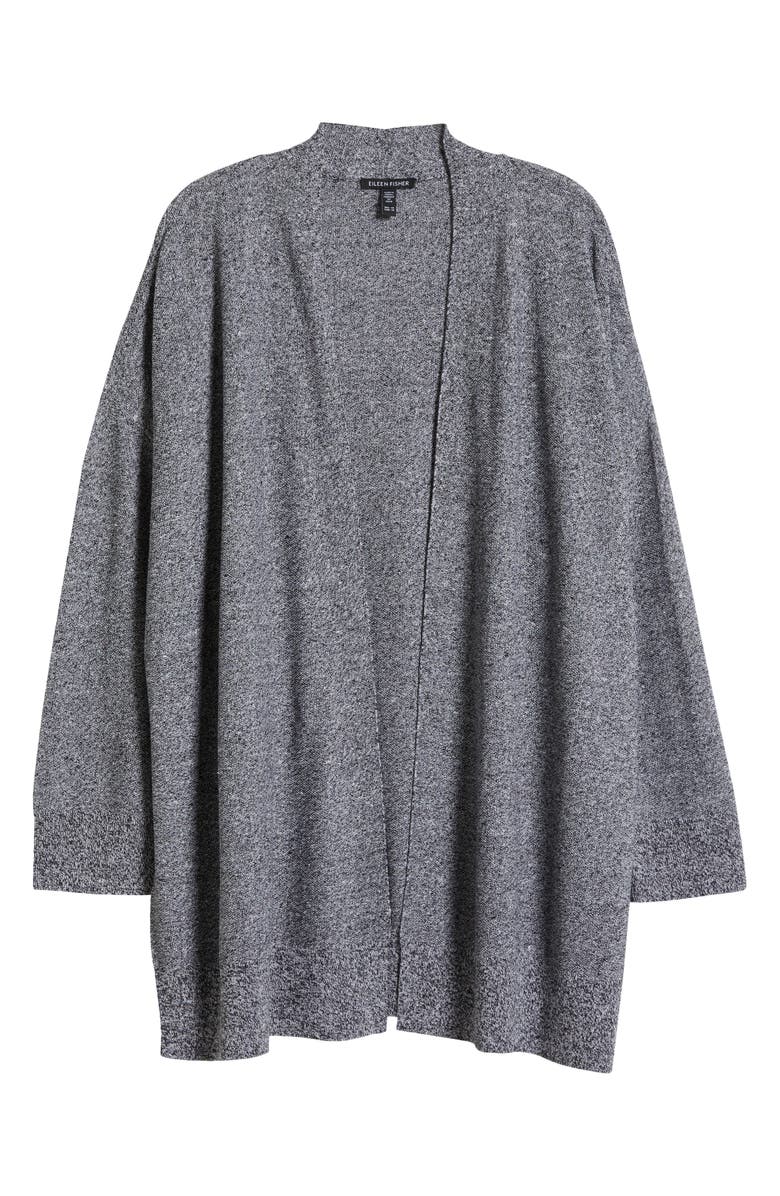 Eileen Fisher Organic Linen & Cotton Cardigan, Alternate, color,