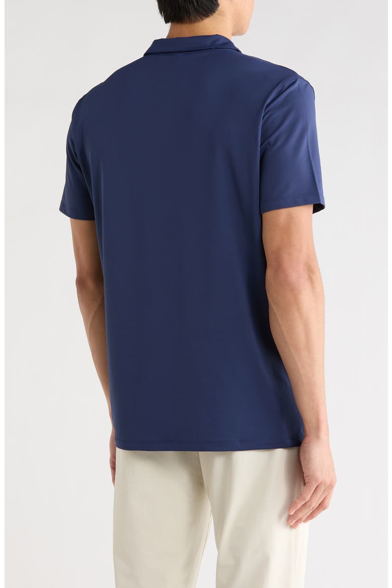 Short Sleeve Jersey Polo, Alternate, color, NAVAL BLUE