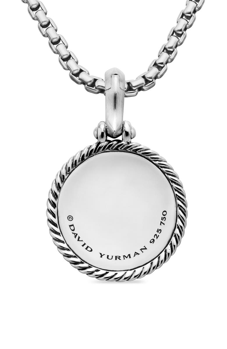 David Yurman Moon & Star Amulet with Diamonds & 18K Gold, Alternate, color,