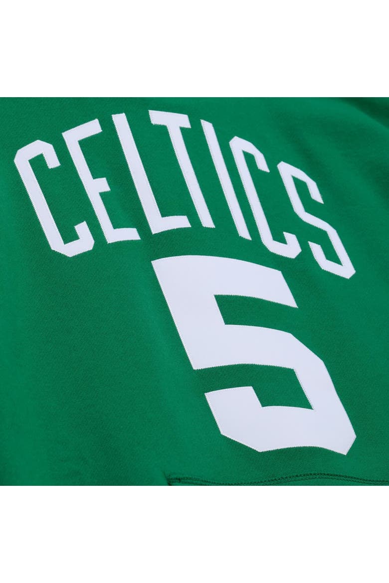 Men's Mitchell & Ness Kevin Garnett Kelly Green Boston Celtics Name & Number Hoodie, Alternate, color, Kelly Green