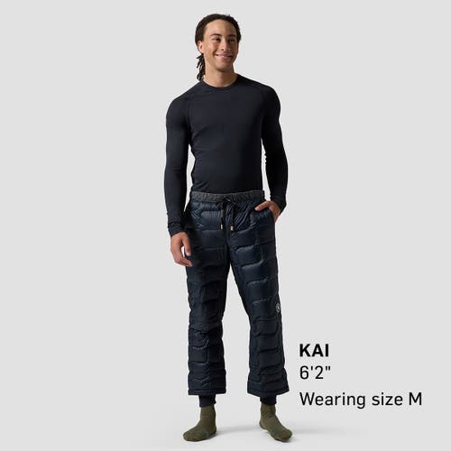 Backcountry Pines Microgrid Ultra-lt Baselayer Crew Top In Black