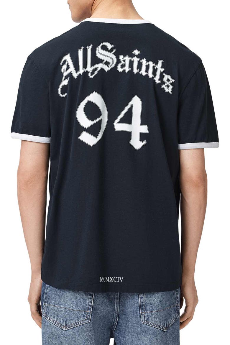 Bleus Cotton T-Shirt, Alternate, color, NAVY BLUE