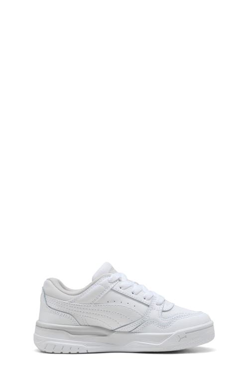 Puma Kids' Rebound Retro Low Top Sneaker In White
