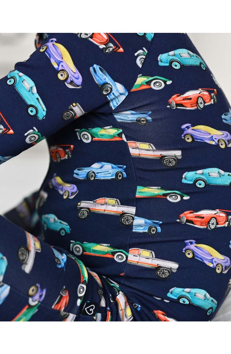 Lev Baby baby pajamas romper, Alternate, color, Sky Blue