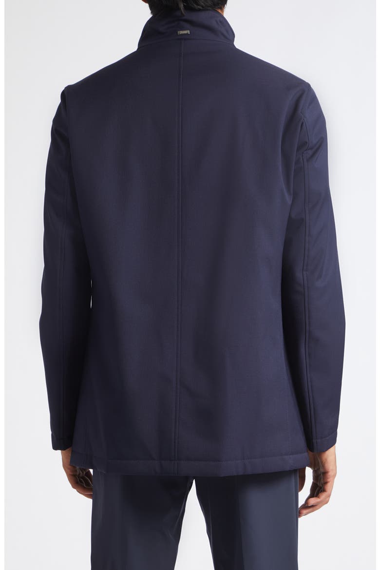 Water Repellent Tech Twill Car Coat, Alternate, color, 9250 NAVY
