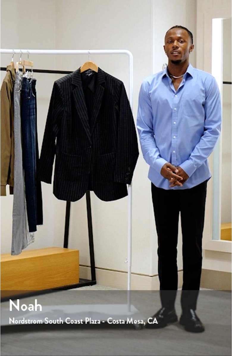 The Pinstripe Blazer, sales video thumbnail