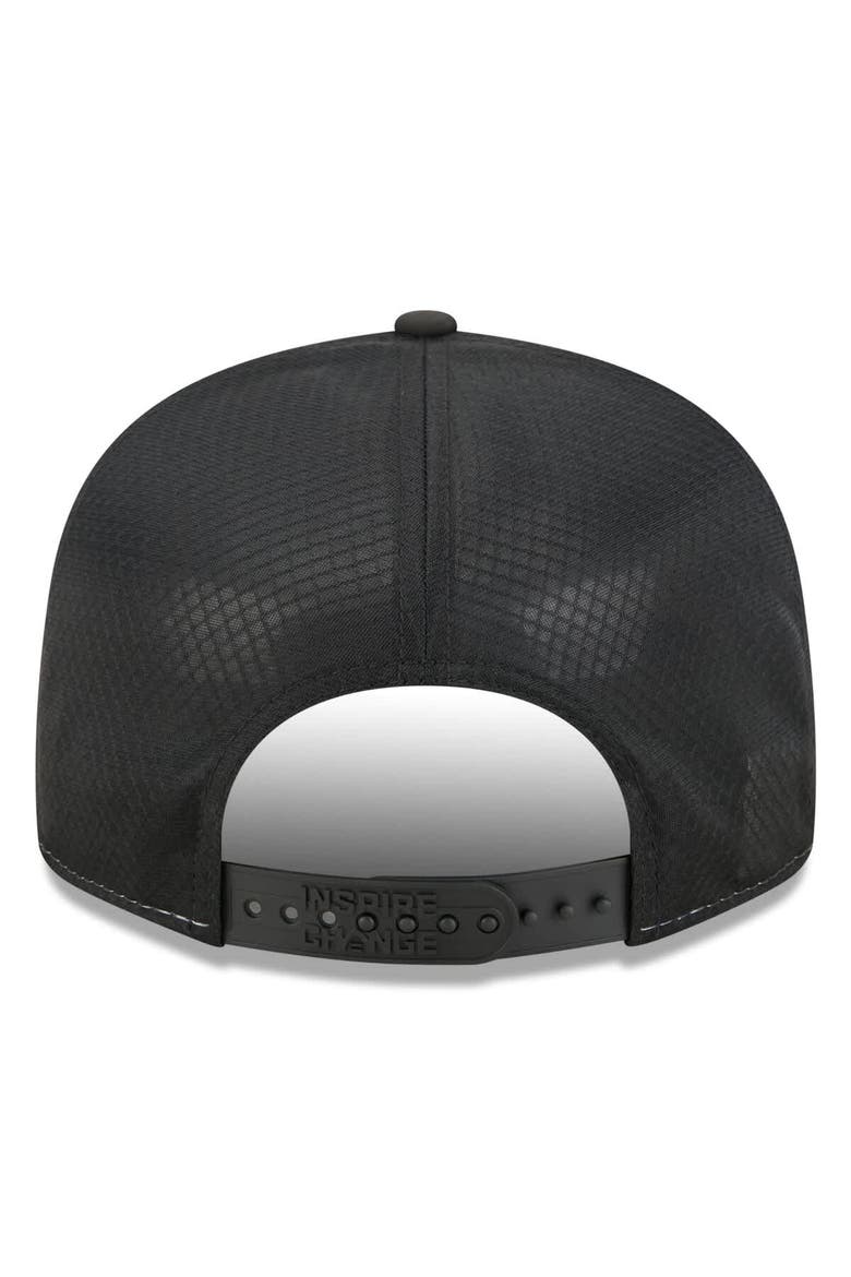 Men's New Era White/Black Philadelphia Eagles 2025 Inspire Change Split Panel 9FIFTY Snapback Hat, Alternate, color, White