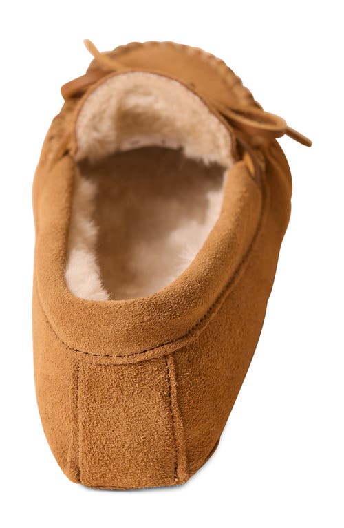 Minnetonka Faux Fur Lined Soft Sole Slipper
