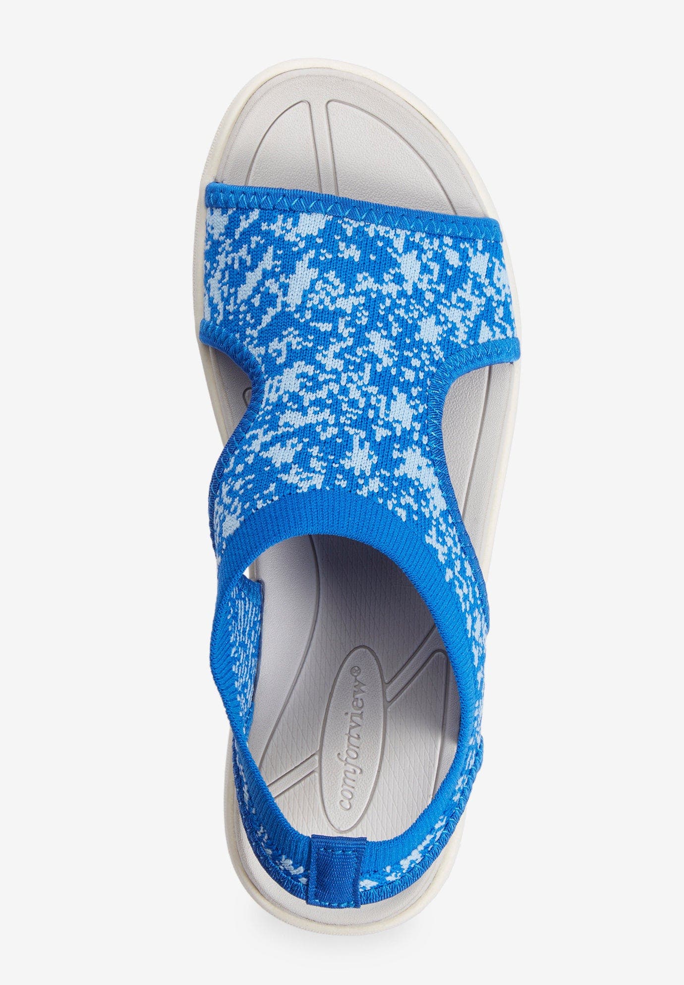 The Serafina Sandal, Alternate, color, BLUE MULTI