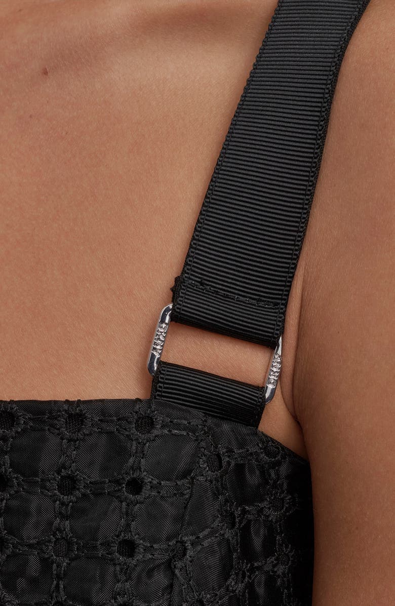 DKNY Eyelet Organza Dress, Alternate, color, 