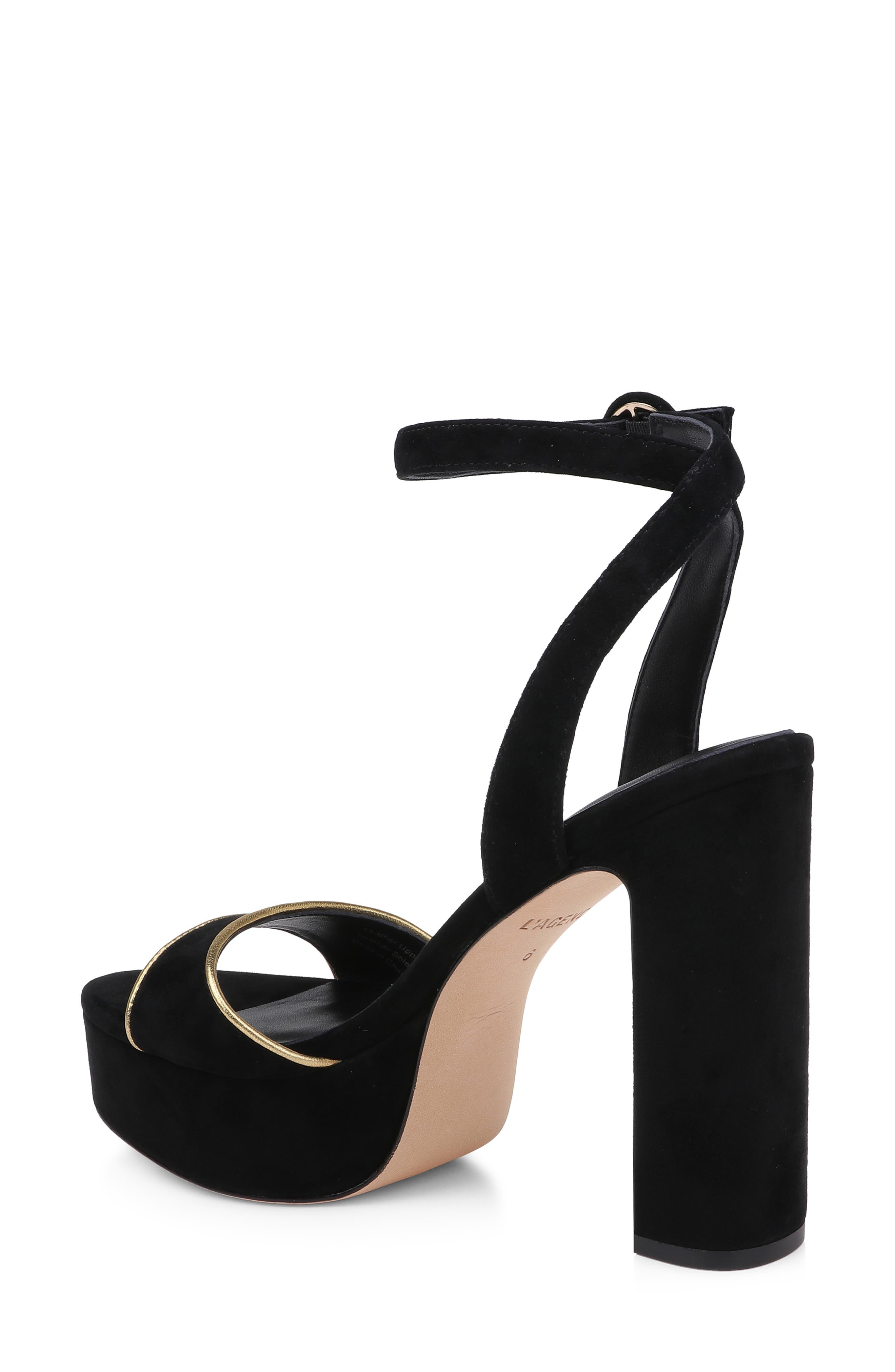 Essie Sandal, Alternate, color, BLACK SUEDE