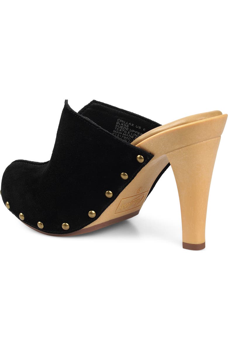 Candie's Chillax Clog, Alternate, color, Black Suede