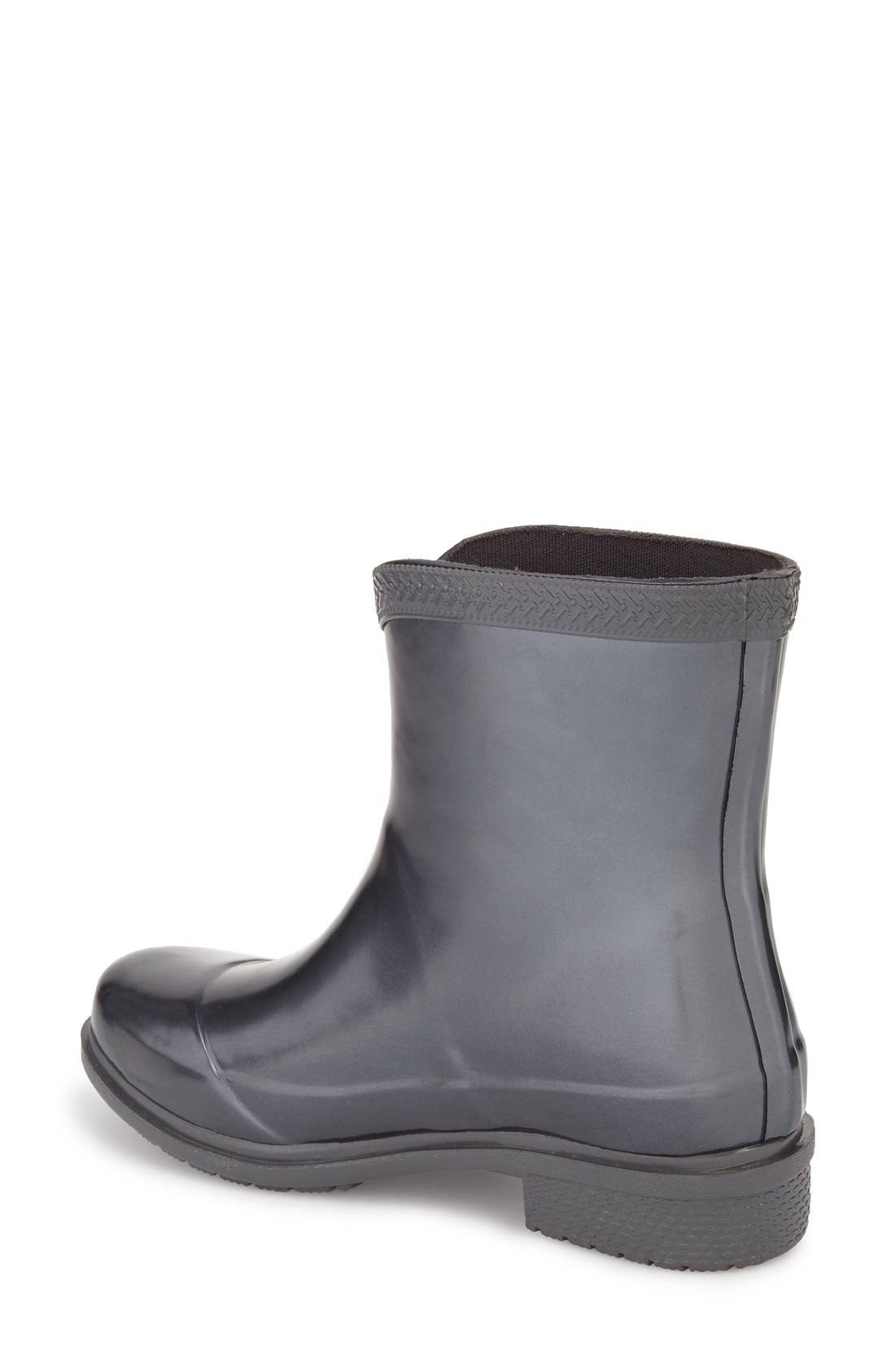 Havaianas 'Galochas Low Metallic' Waterproof Rain Boot, Alternate, color, 