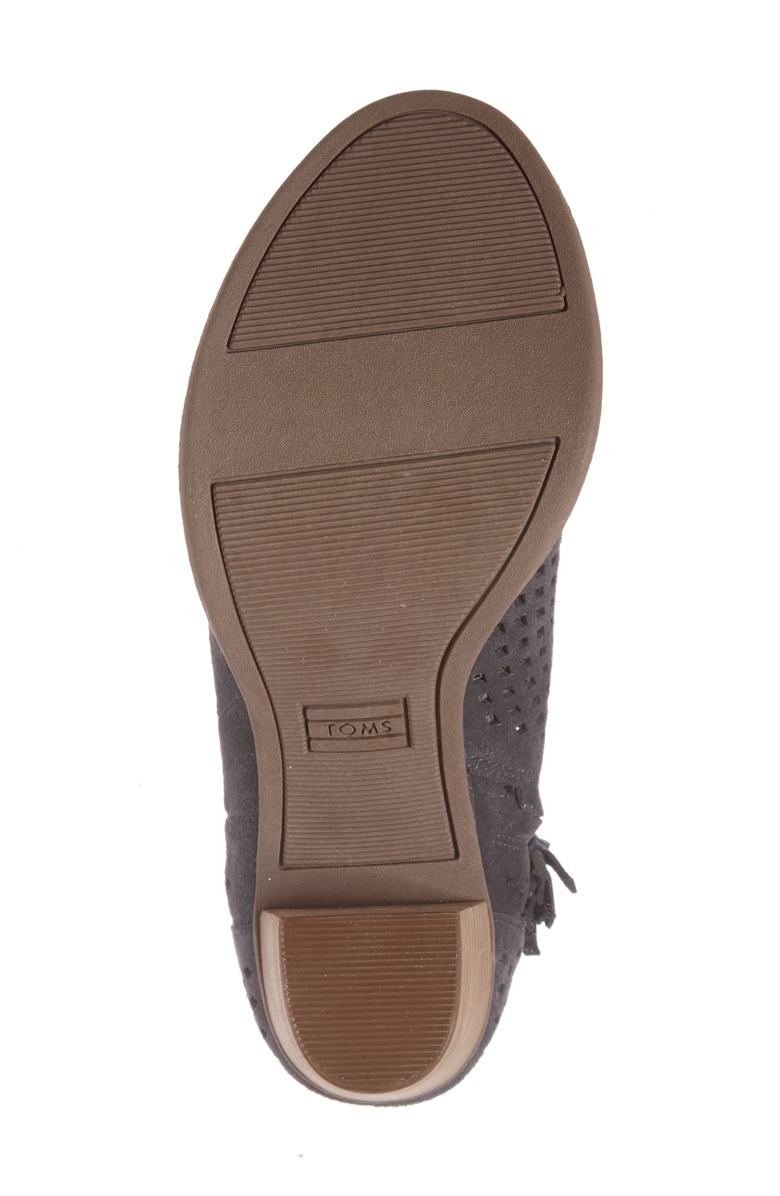 TOMS Majorca Peep Toe Bootie, Alternate, color, 