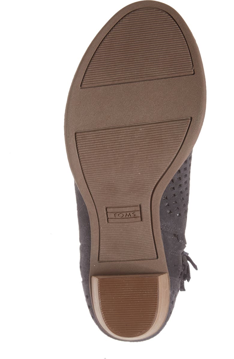 TOMS Majorca Peep Toe Bootie, Alternate, color,