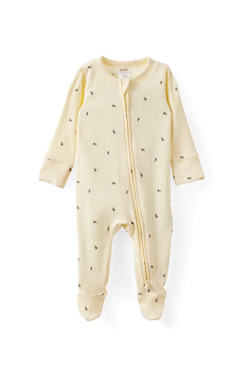 Organic Pointelle Zip All In One Romper