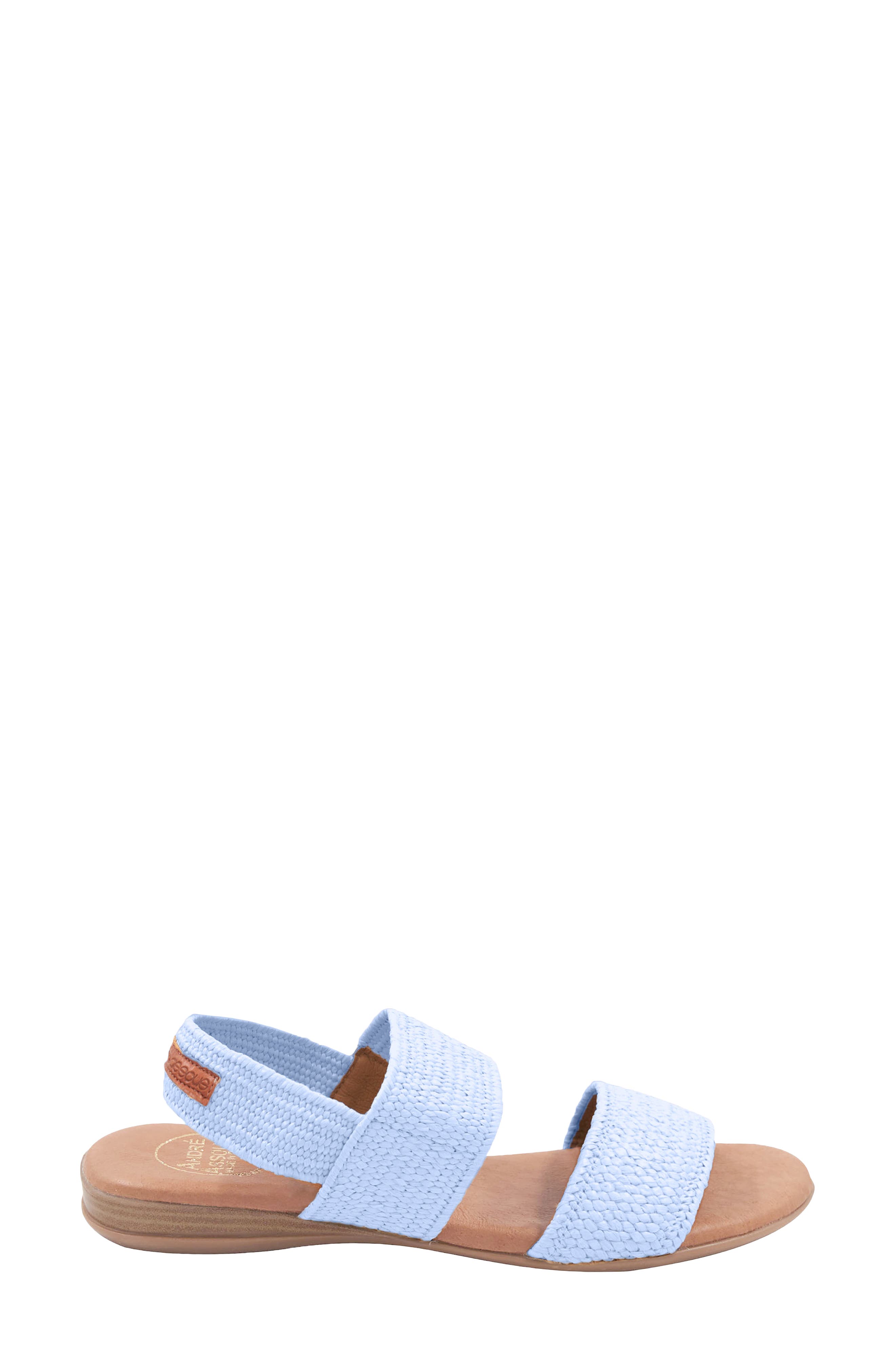 Nigella Featherweight Woven Slingback Sandal, Alternate, color, SKY BLUE