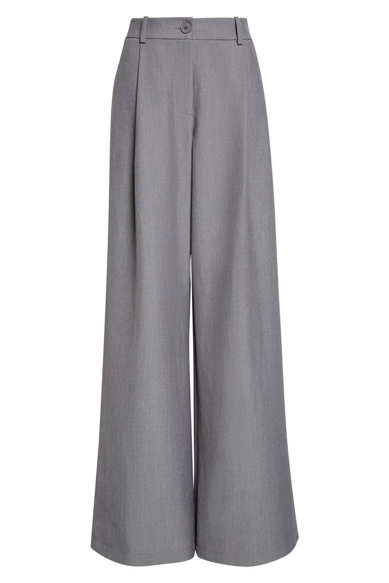 Gaia High Waist Flared Pants, Alternate, color, SHADOW