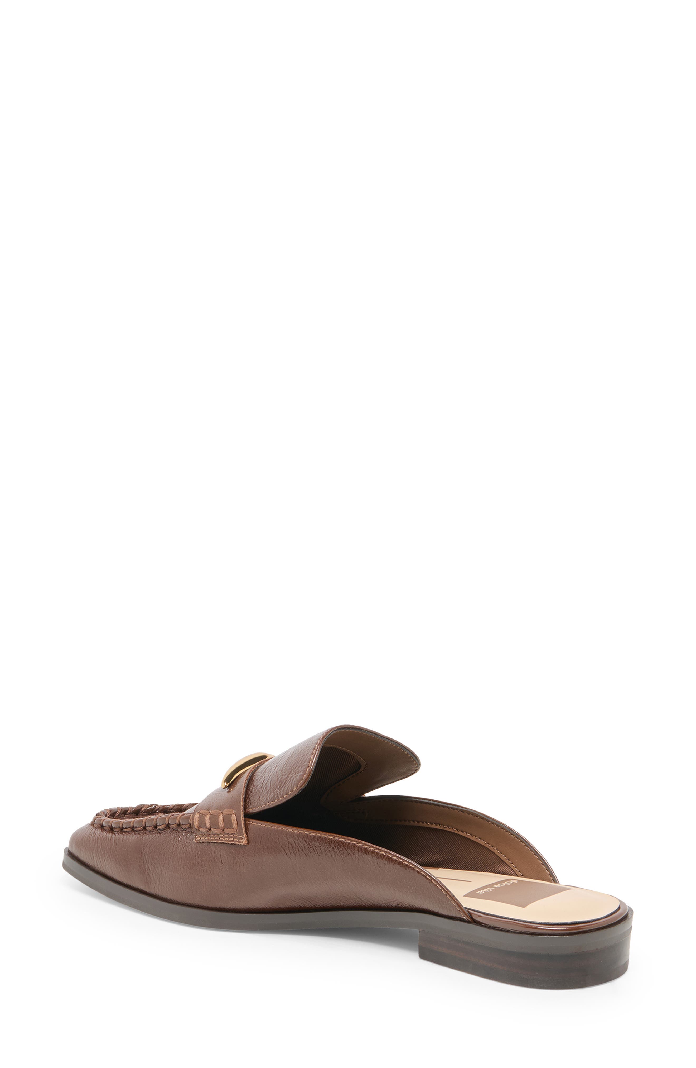 Bowey Mule, Alternate, color, RUSSET LEATHER
