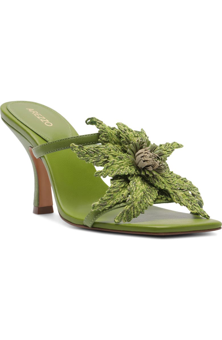 Arezzo Cali Sandal, Main, color, Pulse Green