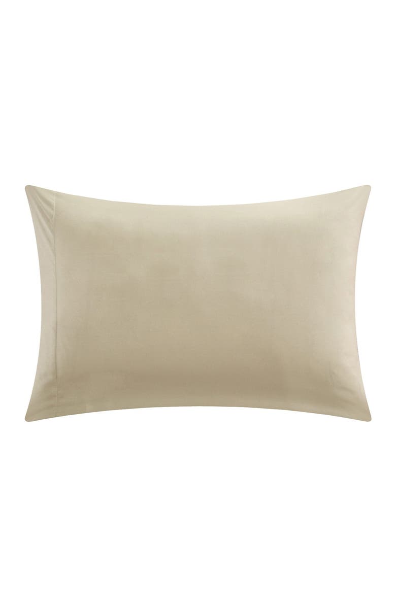 CHIC Queen Keegan Hexagon Embossed Hotel Collection Bed in a Bag - Taupe, Alternate, color,