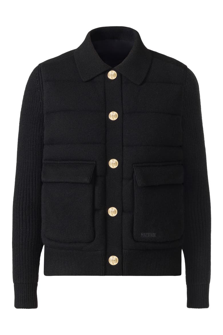 Gracelyn Hybrid Jacket, Alternate, color, BLACK