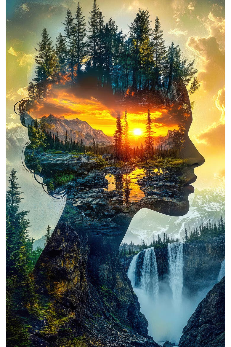 One with Nature 550 piece Jigsaw Puzzle for Adults, Alternate, color, Multicolor