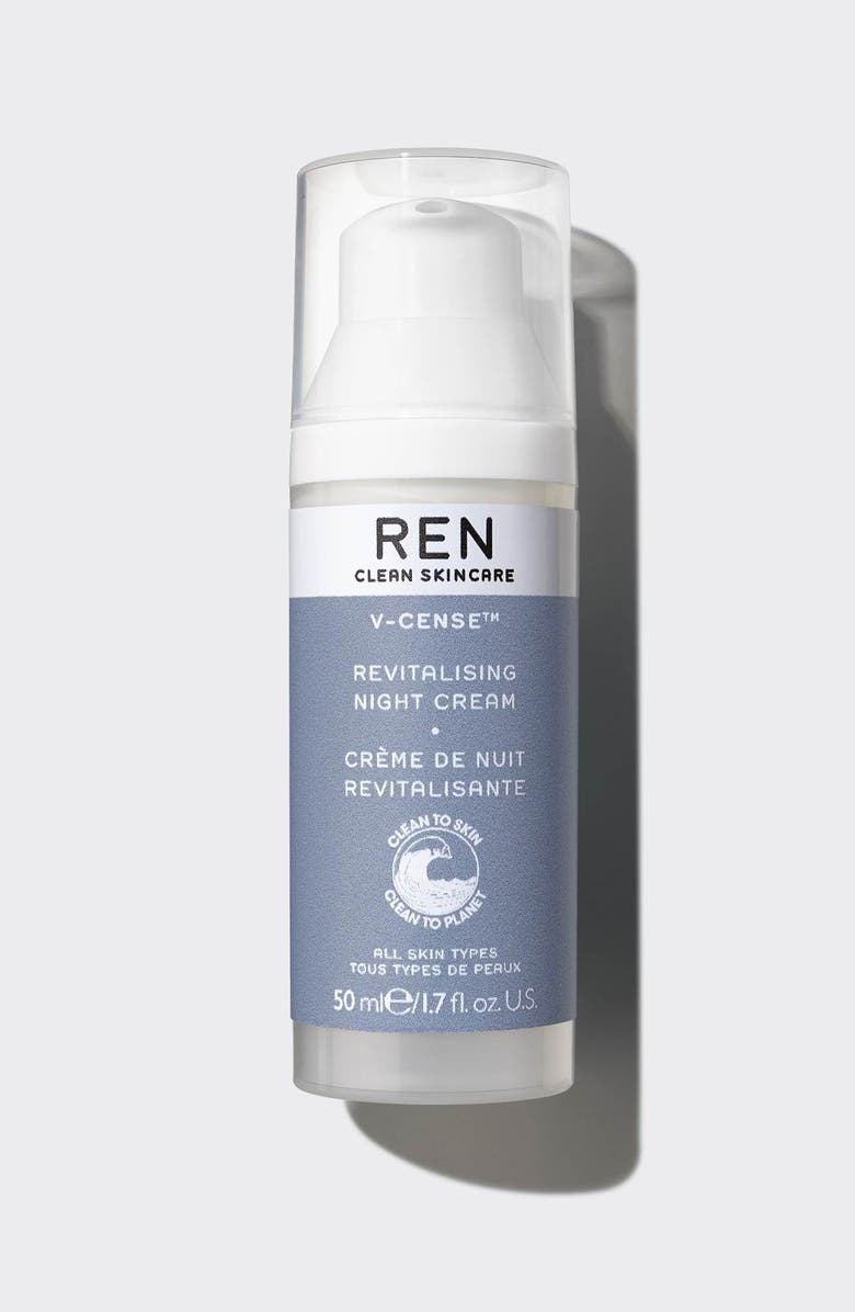 REN Clean Skincare V-Cense<sup>™</sup> Revitalizing Night Cream, Alternate, color,
