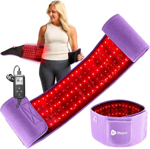 Allevared Red Light Therapy Belt  Infrared 660nm and 850nm lights