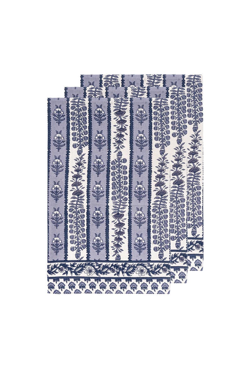 Provence Avignon Tea Towels, Main, color, Blue/Marine 20" x 30"